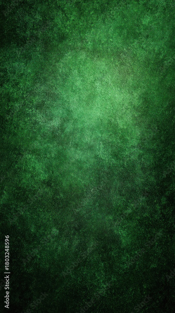 Fototapeta premium A textured green background with subtle variations, creating a vibrant and rich appearance suitable for various design purposes.