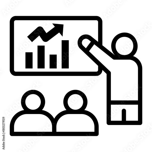 office employees Line Icon