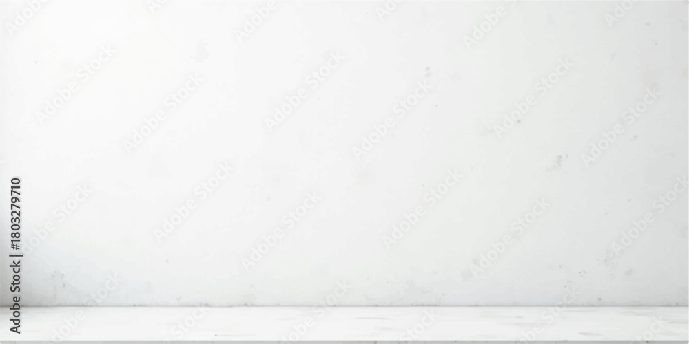 Fototapeta premium Aged, blank white paint texture on a dirty gray concrete cement wall surface or floor pattern for vintage room architecture design material