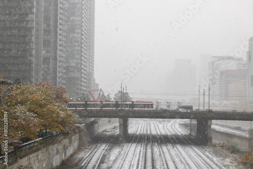Photography First snow in Toronto