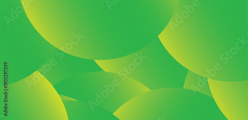 green highlighter background design that lights up from a distance with circles