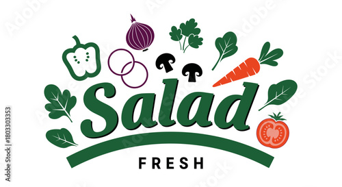 Make delicious salads with fresh vegetables for a healthy lifestyle