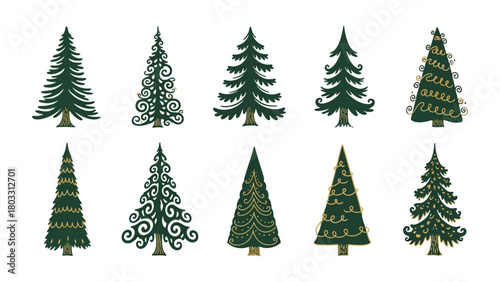 Whimsical set of spooky monster silhouettes, evil germs, and cute virus character icons