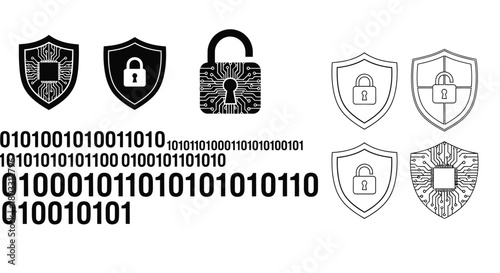 Secure your digital world with modern cybersecurity technology shields