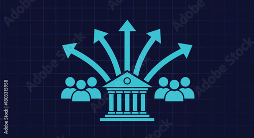 Decentralized financial network with growing user base and expanding reach