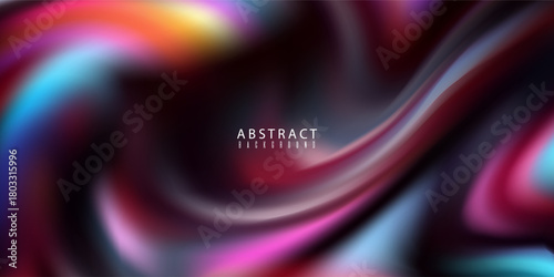 Vibrant Abstract Swirls Of Colorful Fluid Art For Dynamic Backgrounds And Design.vector illustration eps10