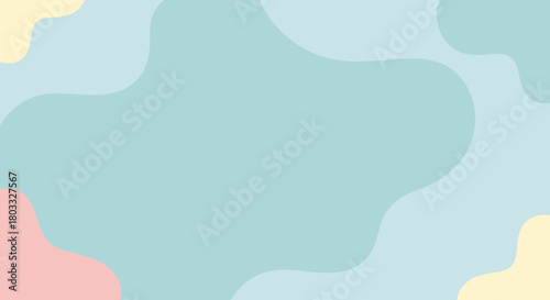 Soft Pastel Blob Backgrounds for a Gentle and Soothing Aesthetic