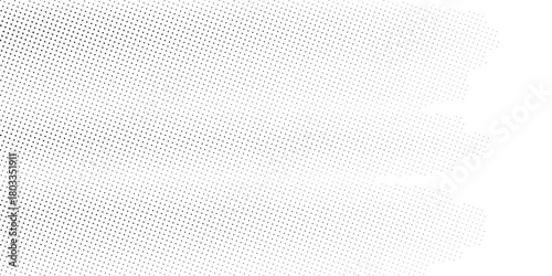 Abstract halftone wave dotted background. Futuristic twisted grunge pattern, dot, circles. Vector modern optical pop art texture for posters, business cards, cover, labels mock-up, stickers layout