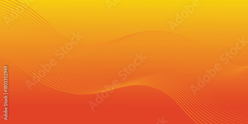 Backgroun orange and yellow Abstack Wave line vector. eps 10