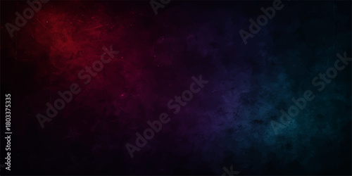 Abstract dark blue grunge background texture design with smoky light space pattern