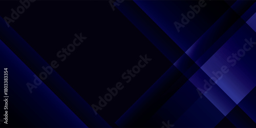 Deep Blue Geometric Abstract Shapes with Subtle Gradient Shading.