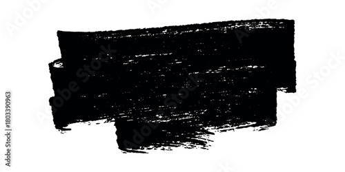 Brush paint stroke texture swatch Hand painted background Ink scribble dab clipart Paint smudge for tags and stamps design