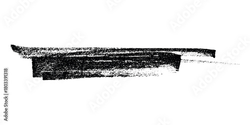 Brush paint stroke texture swatch Hand painted background Ink scribble dab clipart Paint smudge for tags and stamps design