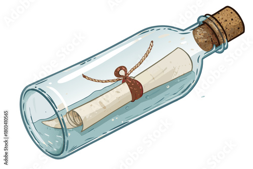 bottle of wine with corkscrew