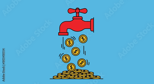 Get instant access to your money flowing like water from a tap