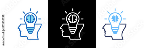 Learning blueline icon