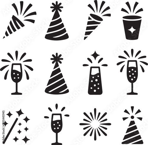 Celebration Icons Party Festivities