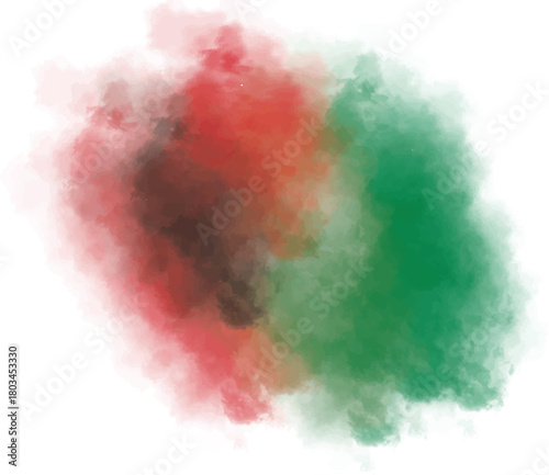 Palestine watercolor illustration, watercolor Palestine splash vector illustration  