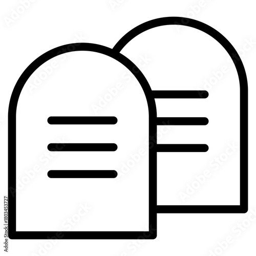 commandments religion in vector illustration