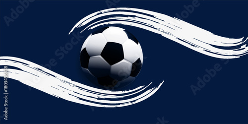 Soccer Ball Football Bounce Doodle Drawing Illustration Vector Icon
