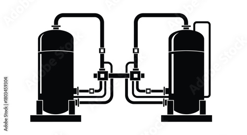 Industrial storage tanks for chemical processing and manufacturing use
