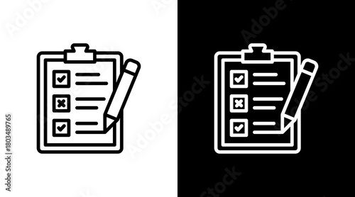 Assessment With Icon Set Design