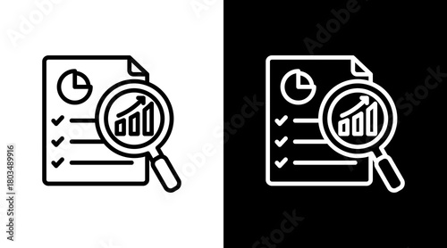 Diagnosis With Icon Set Design