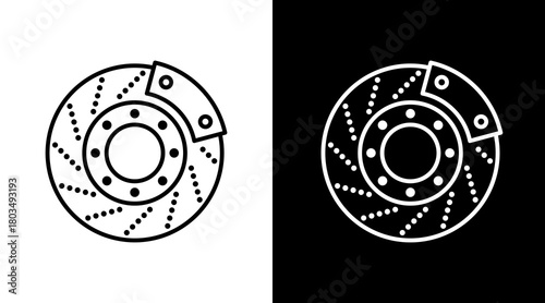 Brake Disc Icon