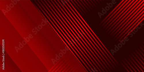 Abstract red monochrome vector background, for design brochure, website, flyer. Geometric white wallpaper for certificate, presentation, landing page