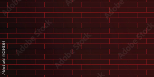 Brick wall background. Vector