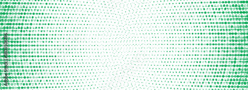 Dotted halftone gradient texture. Fading polka dot background.