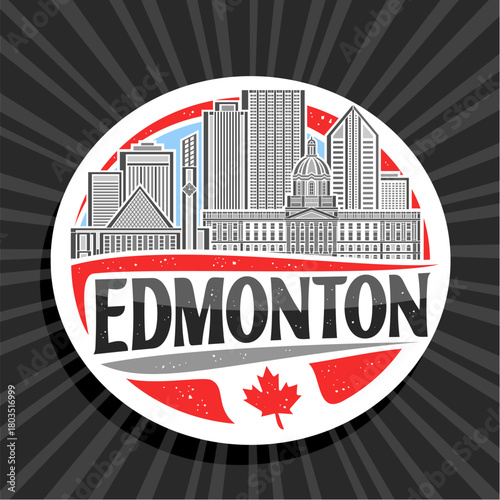 Vector logo for Edmonton