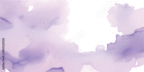 Watercolor Lavender Meadow Background with Soft Purple Florals, Gentle Botanical Blending and Peaceful Spring Scene for Invitations and Digital Art Projects”