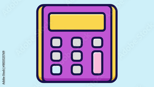 A Scientific Calculator Icon Design in Vector Format