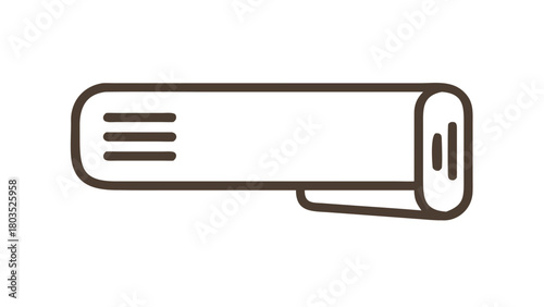 A vector icon representing a phototherapy treatment lamp