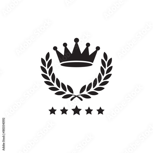 Elegant Crest Logo Vector Design