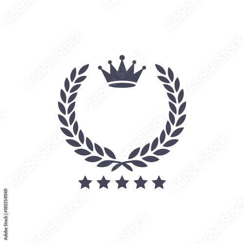 Elegant Crest Logo Vector Design