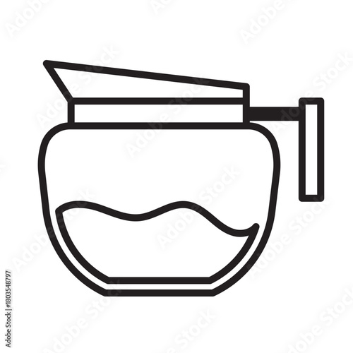 Coffee cup icon set. Coffee icon collection