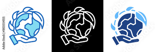 Save The Planet tripplestyle icon