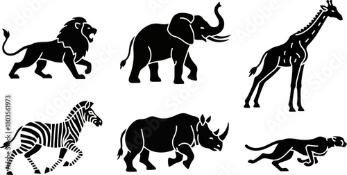 Abstract night scene with light and shadow