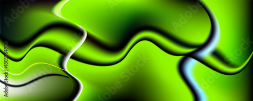 artistic wonder abstract fantasy green liquid marble texture background