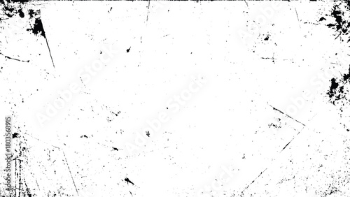 Distressed grunge texture overlay with scratches and dust for vintage effect. isolated on transparent background, Vector, illustration