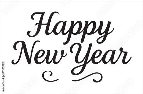 Happy valentine s day text with decorative hearts on a white background