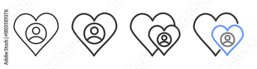 The Ultimate retention Styles with Variations Line of icon set vector illustration