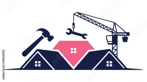 Home building and repair sign.