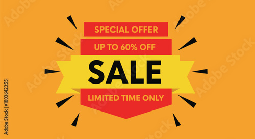Special offer sale promotion limited time discount up to percent off