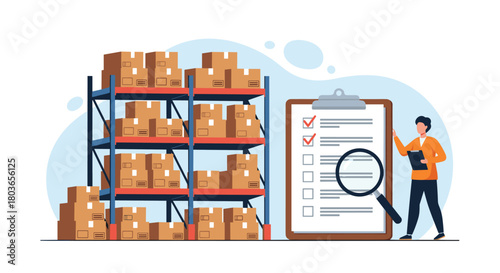 Warehouse Inventory Management and Checklist Inspection.