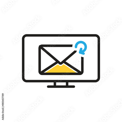 Multi color icon for replied