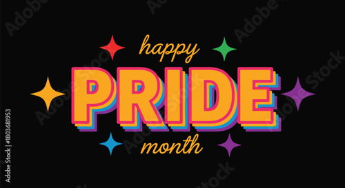 Celebrate colorful Pride Month with joy and vibrant community spirit