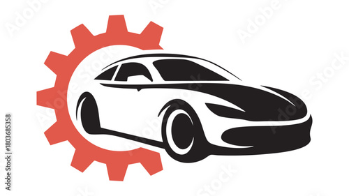Automotive engineering logo icon